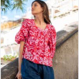 Voyager By MERSEA  ADA Poplin Top SIZE M